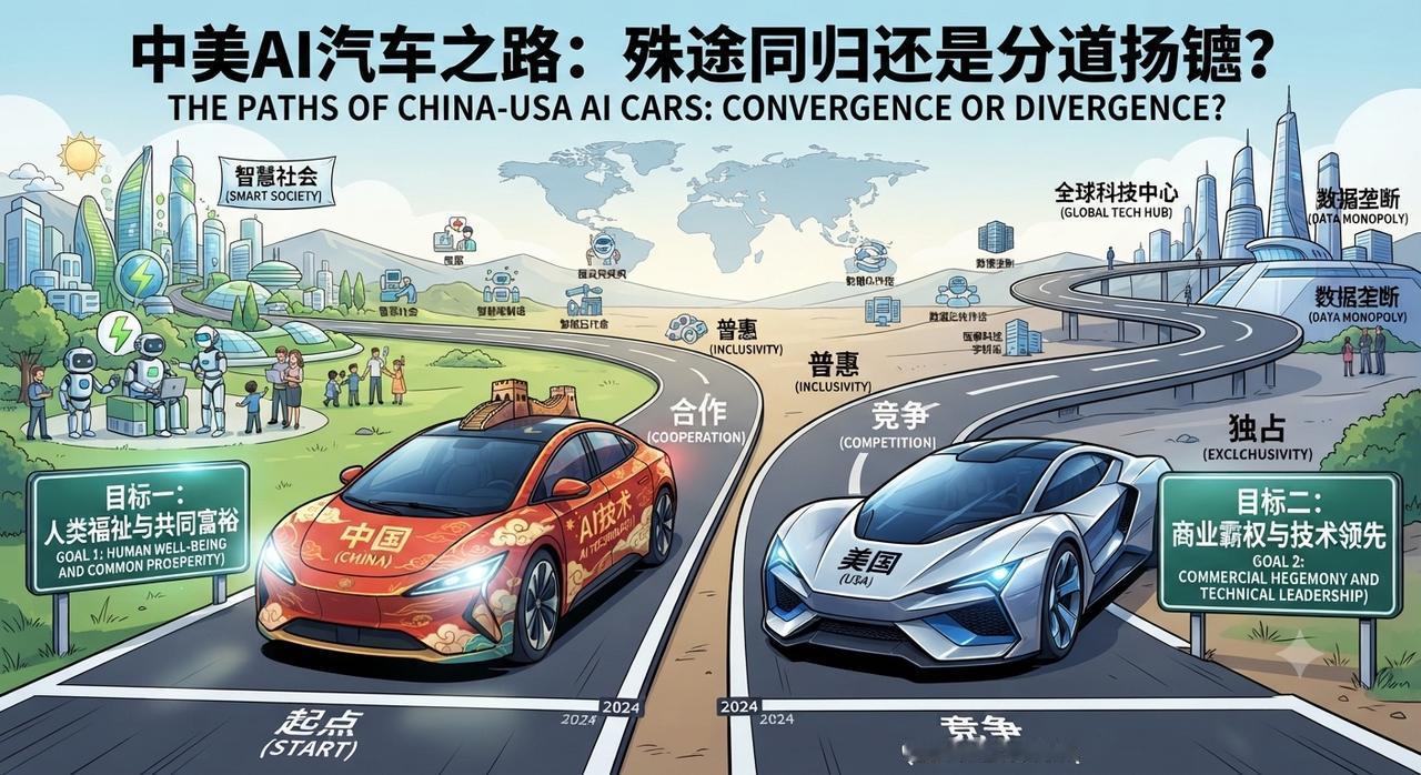 中美AI的两条路线：一个要普惠，一个要垄断
2026年7月，上海世界人工智能大会