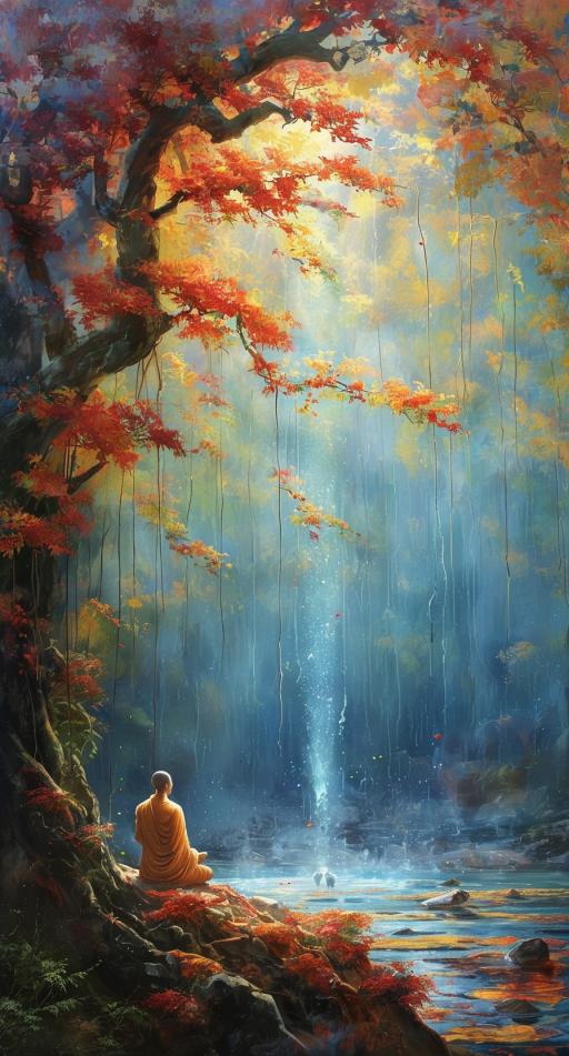 《愣严经》卷四(四)
95
六根功德各不同，
眼八百耳千二百。
鼻舌身意数有别，