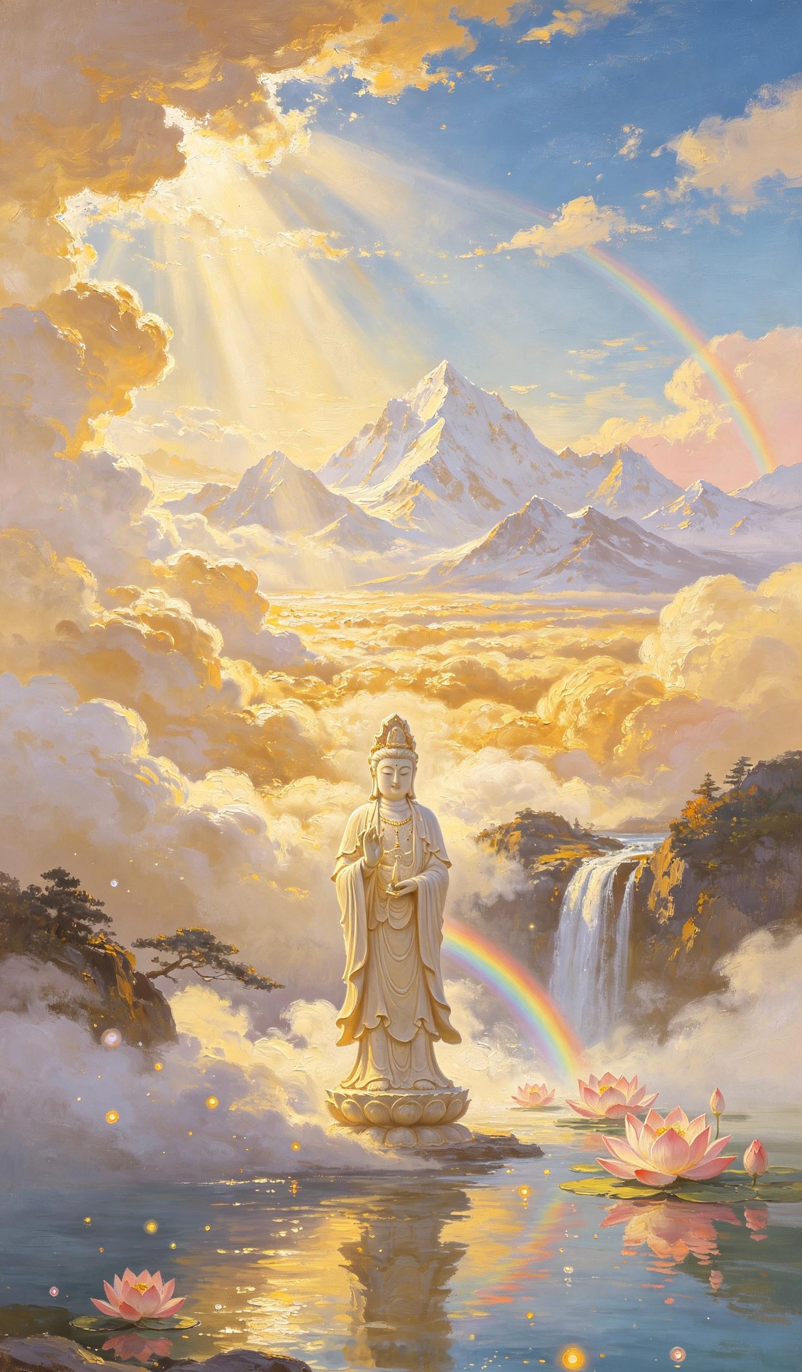 能量不会骗人，一般人根本刷不到！你能看见此图，是因为你的频率与这份祥瑞同频，是菩