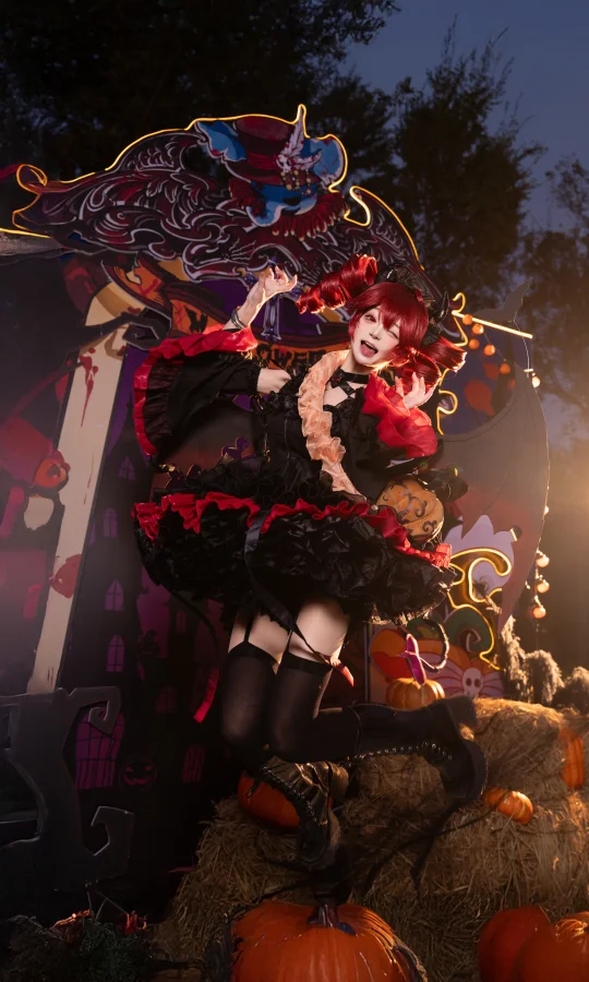 “一晚上跳了1000次，万圣节也太好玩啦🎃”