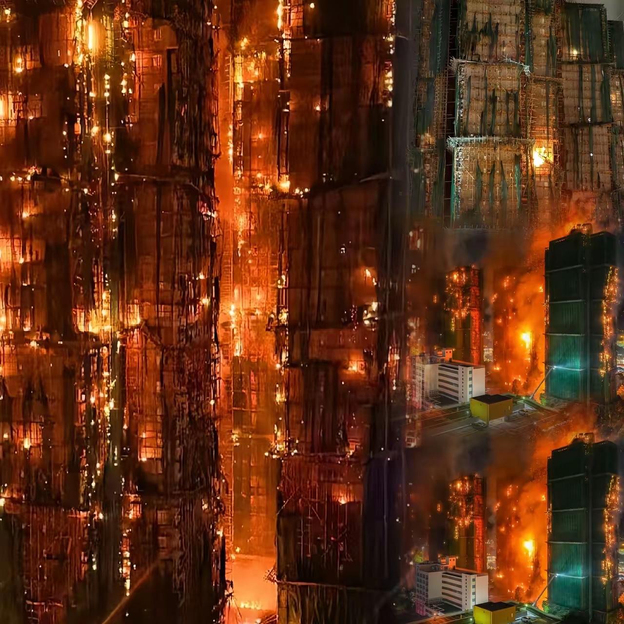 看到香港的大火，
我老公给我说了句实话，
他说你知道，当初我买房子为什么选择4层