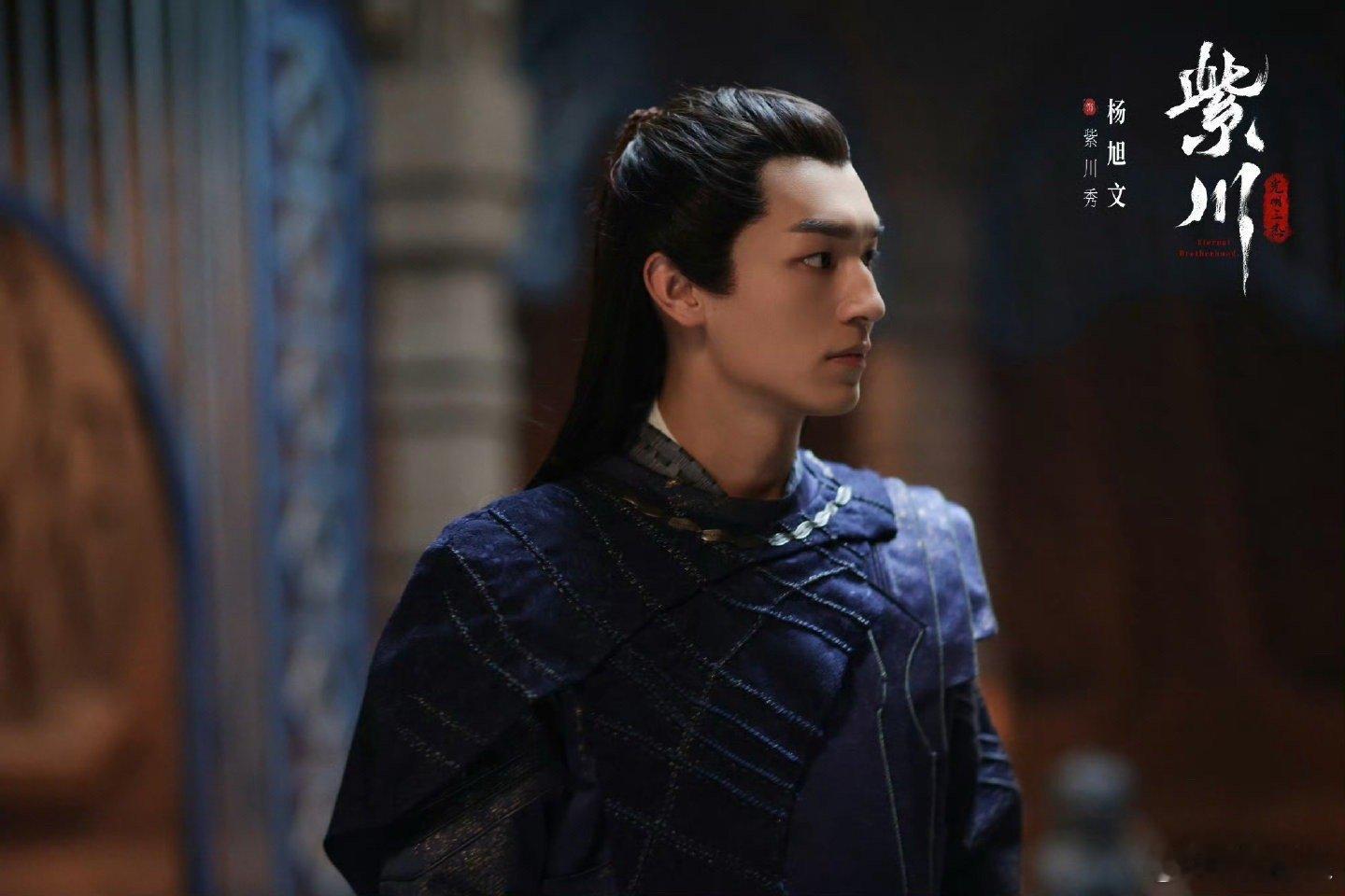 眉骨高，鼻梁挺，薄唇有型，内双的眼睛很有特色，让他看起来既深情又坚定，这种气质在