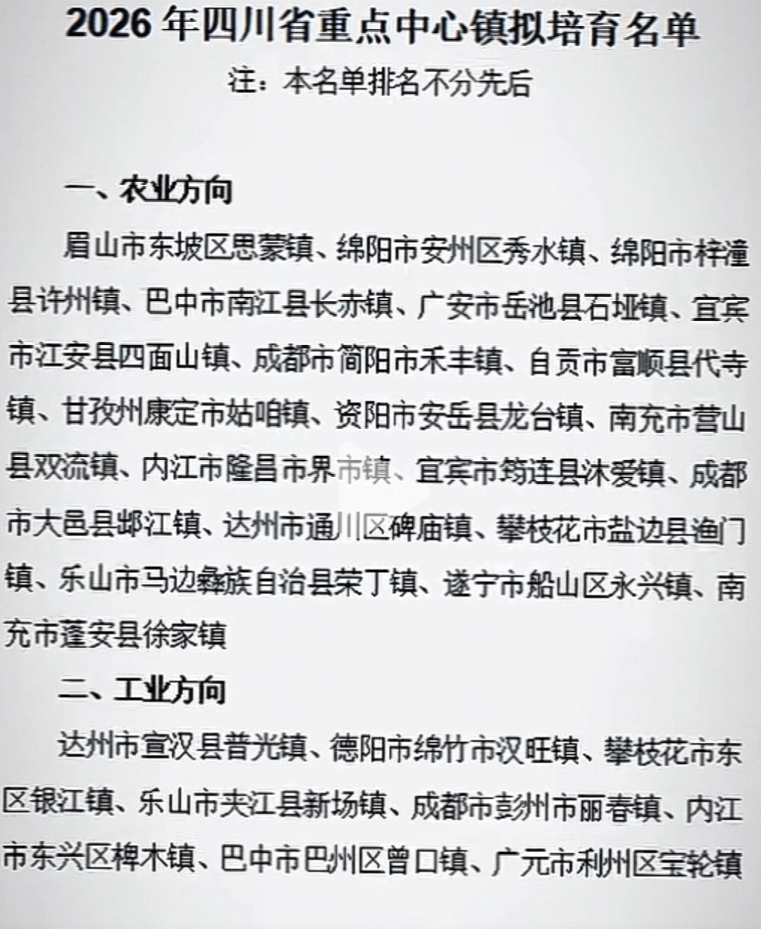 南江县长赤镇确实规模很大，看起来像个县城一样，而且长赤中学很出名，每年高考有上万