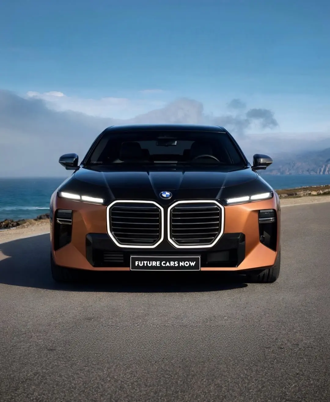 全新BMW 宝马7系中期改款 渲染图