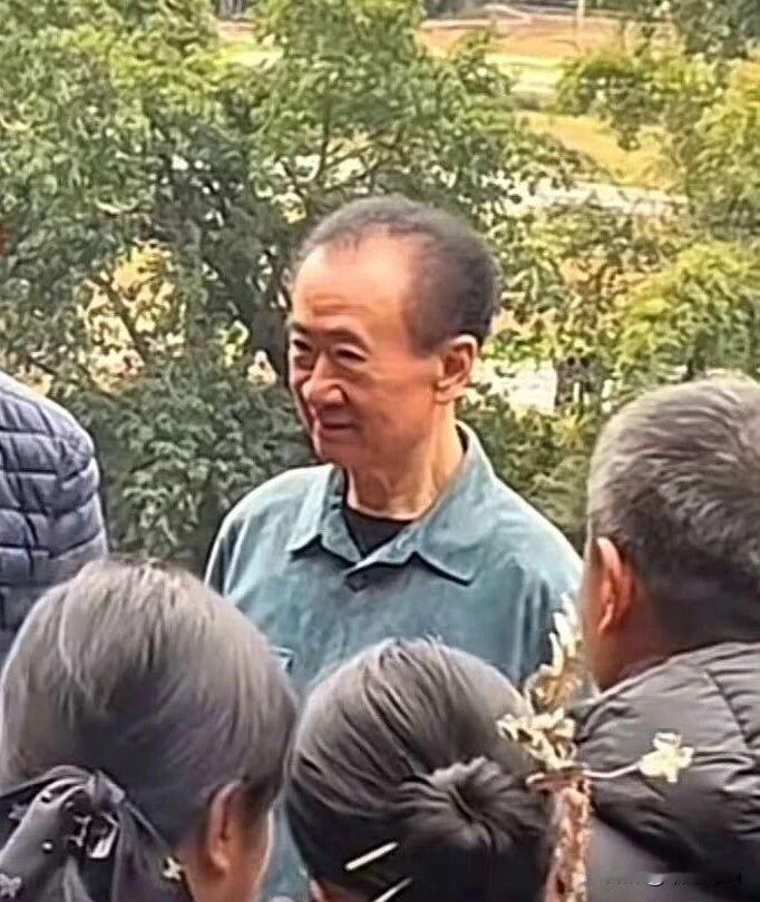 71岁王健林在贵州深山“谋出路”，38岁王思聪与美女在日本滑雪，左拥右抱太潇洒，