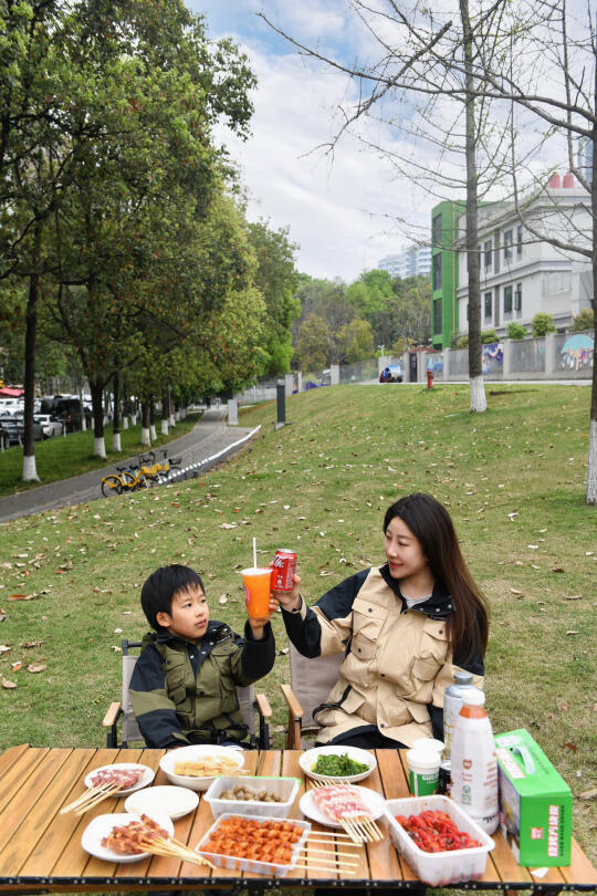 成都市区❗️🉑炭烤、卡式炉的露营公园⛺️