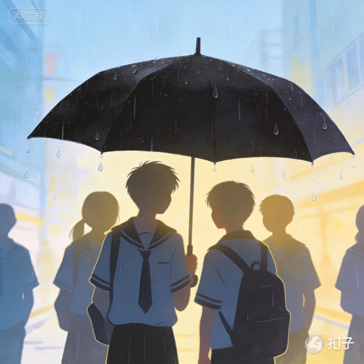 【雨伞羞耻症】上热搜：小时候不敢撑伞，长大后才明白那叫青春
你有没有过这种经历？