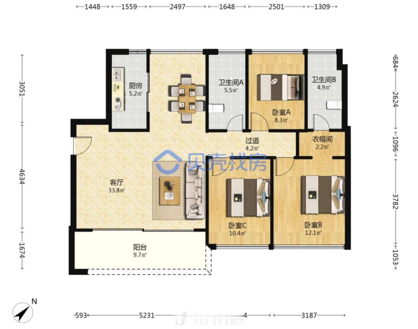 深圳南山2022年买新房赚钱的楼盘：招商仕林臻邸。低密度+育才学区，1340万左
