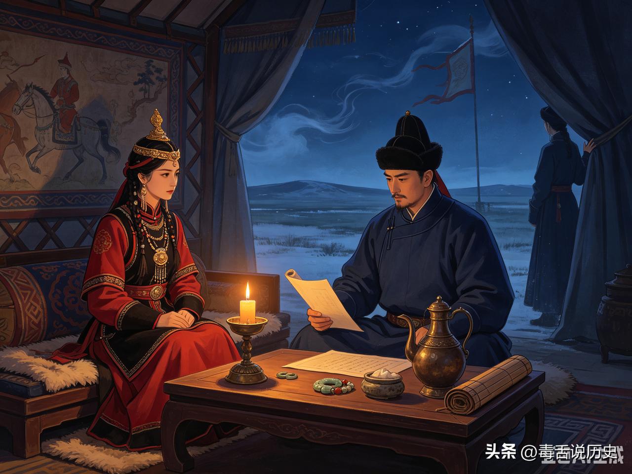 30岁寡居的萧太后杀了情夫韩德让的老婆，不仅私通还让韩德让参决国事，这让北宋产生