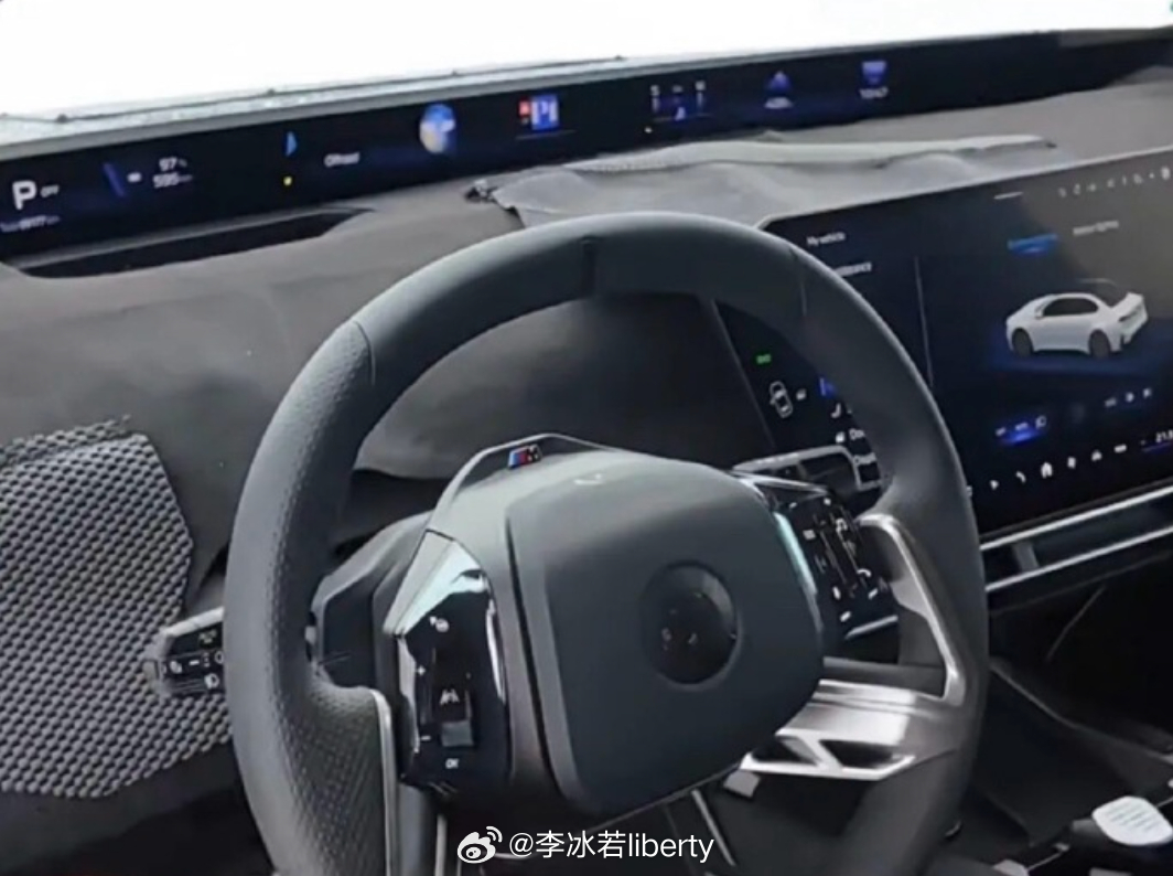 新宝马i3更多细节来了这次是车机的远景和屏幕，及车辆SR图片设计什么大家都不陌生