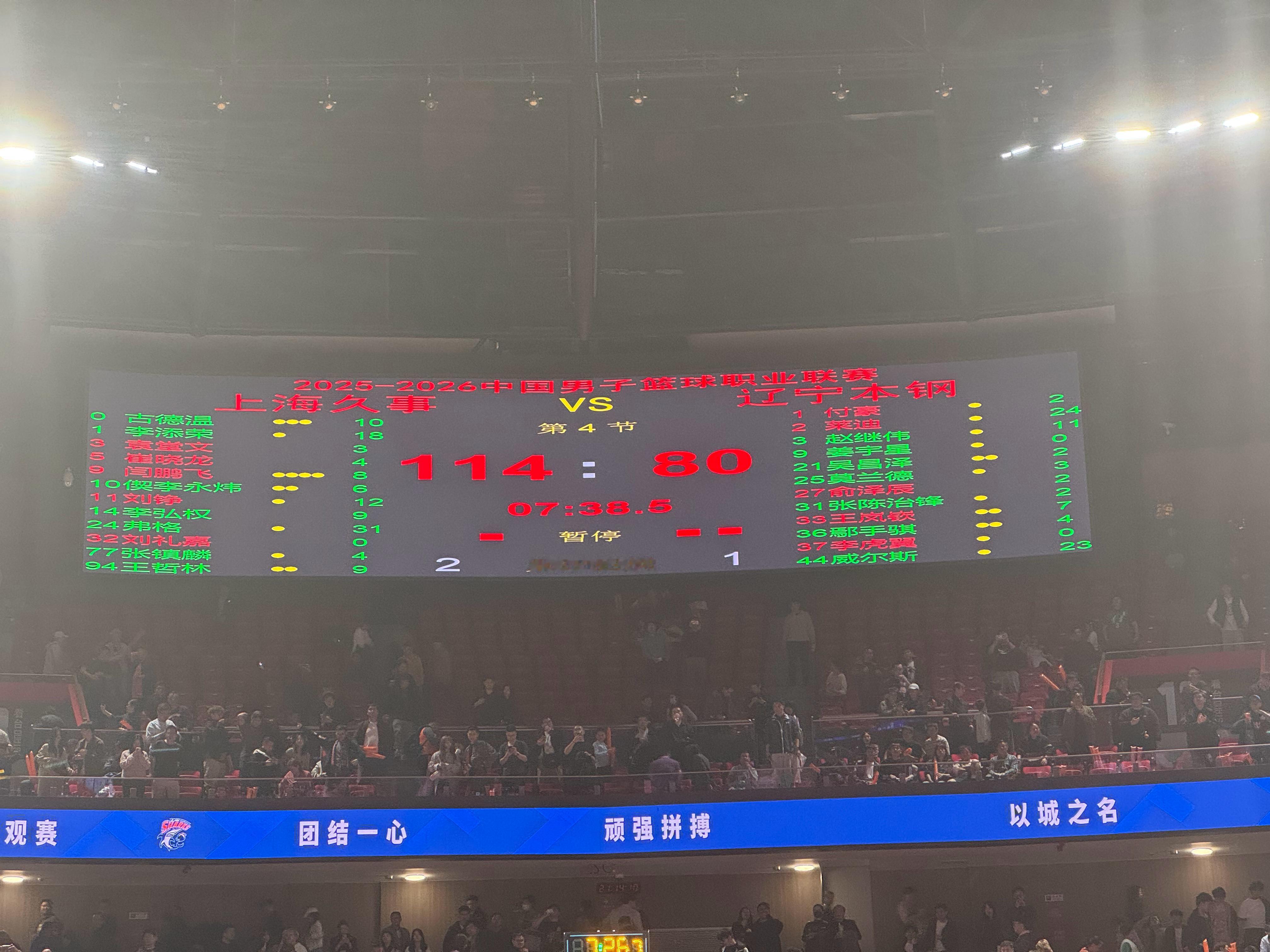 自2001-2002夺冠赛季之后，上海男篮再次达成单赛季主场全胜成就✅同时连胜场