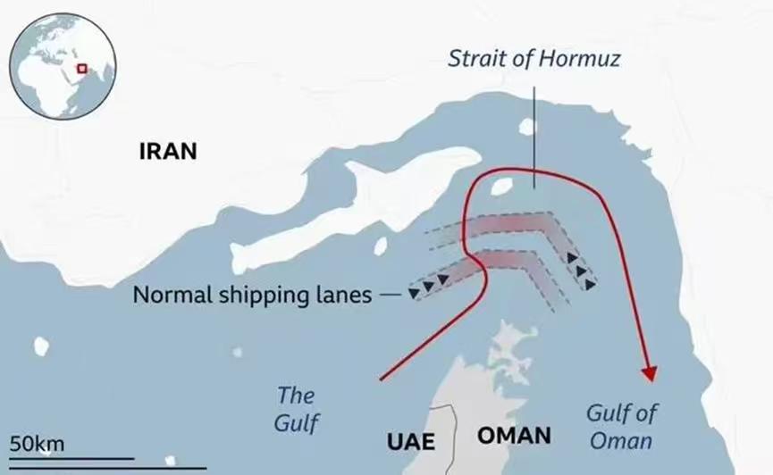 伊朗如果想生存下去，霍尔木兹海峡就是他们唯一的筹码，任何时候都不能放弃和妥协，哪