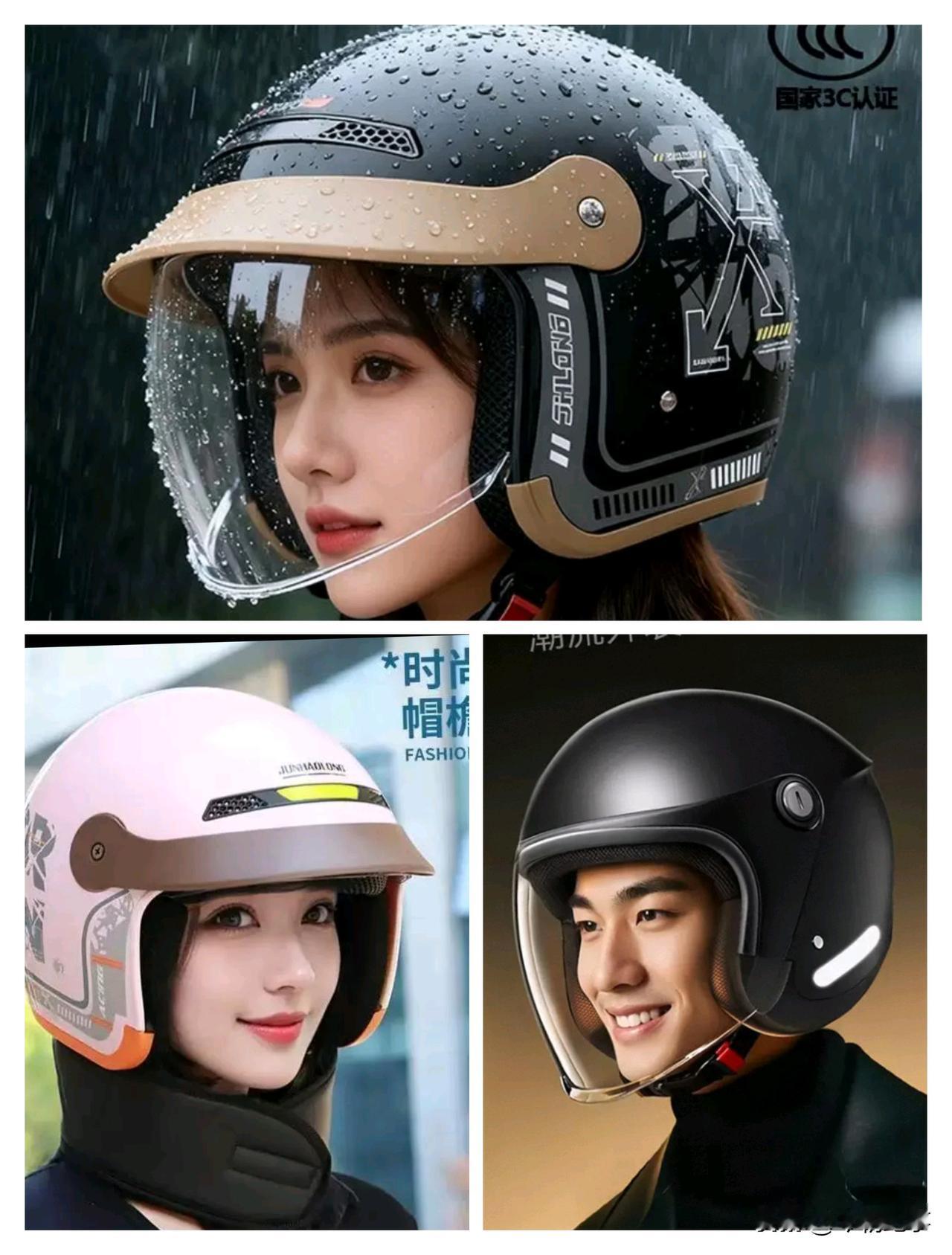 分享我这周有趣的事：帮老婆网购电驴安全帽，发现款式太多了，很时尚。老婆一下子买了