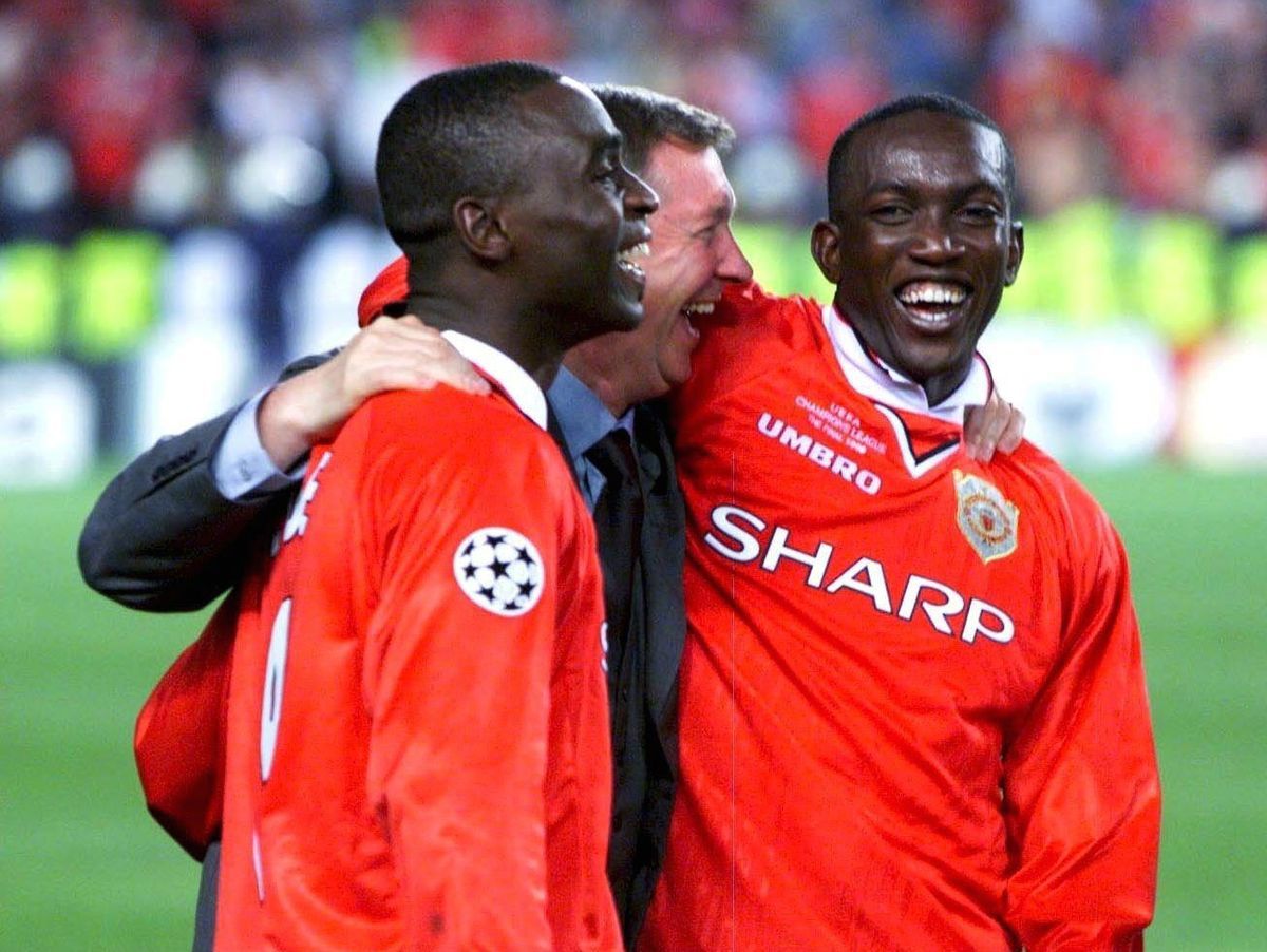 Andy Cole and Dwight Yorke ​​​