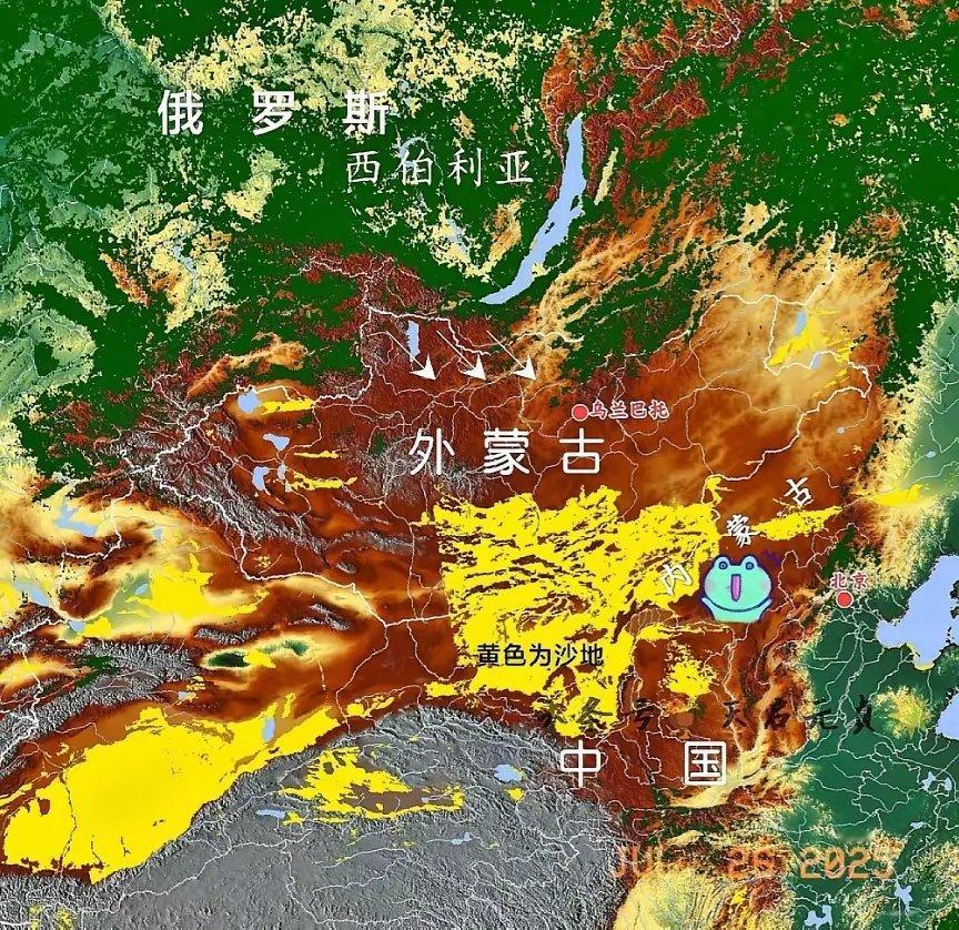 你说气不气？外蒙古草原上溜达着6000多万头牛羊，把草皮啃得跟斑秃似的，可人家压