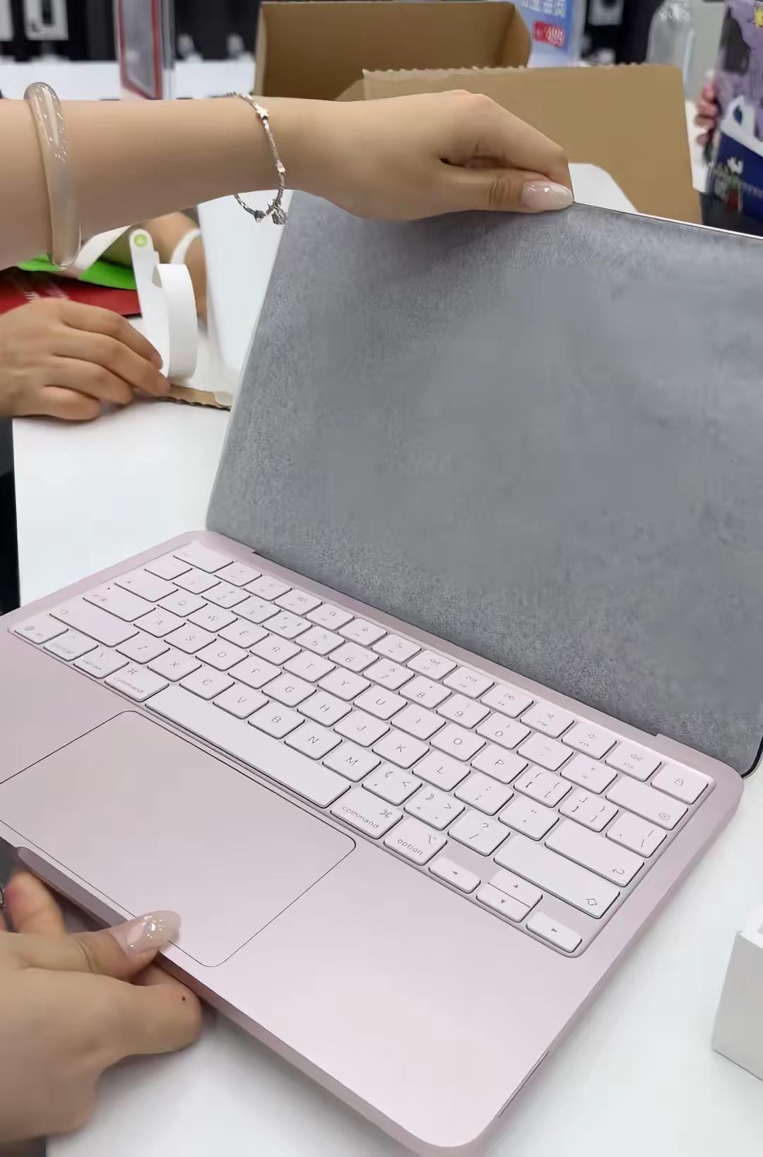 Hello我的MacBook.粉色控 MacBook