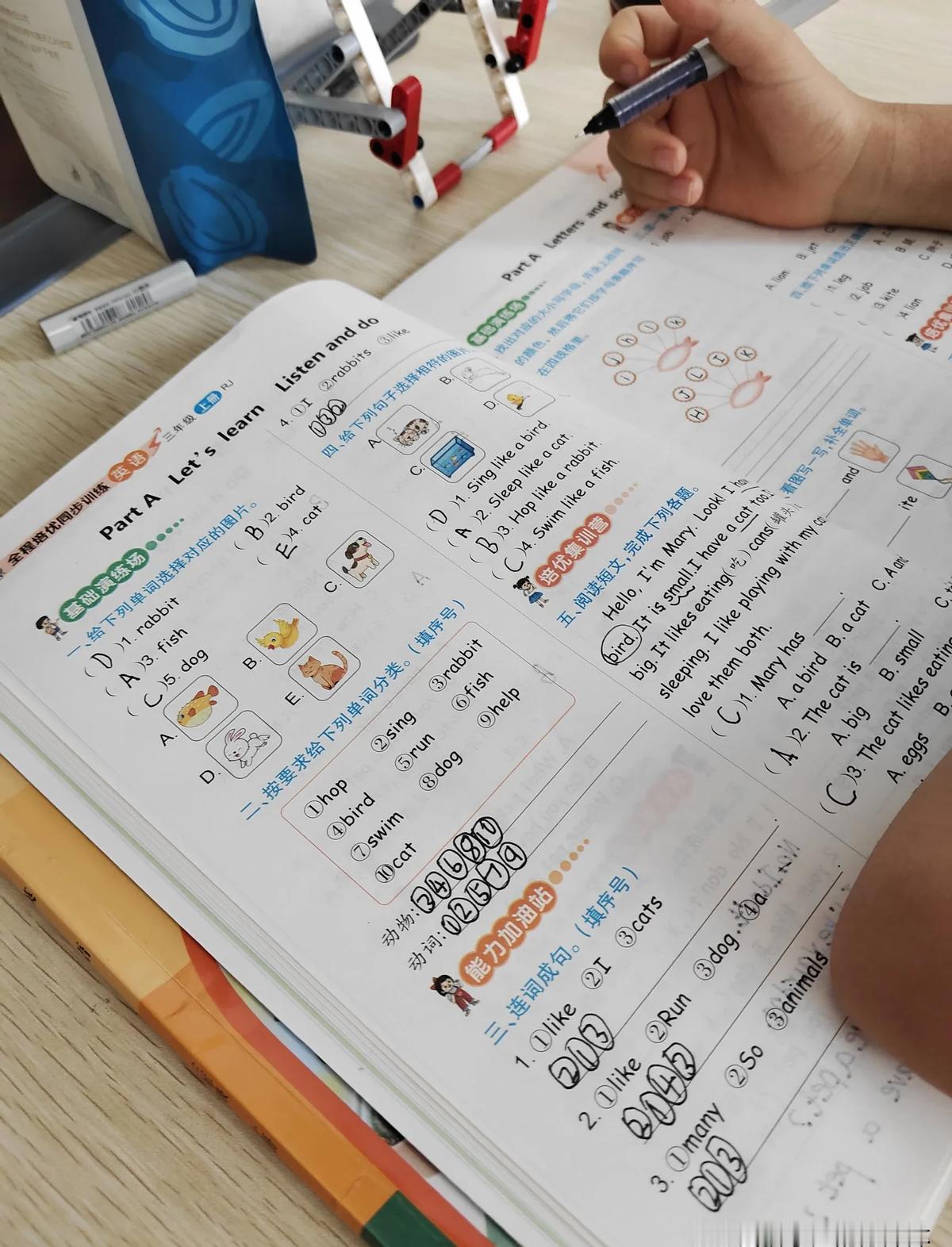 从ABC都认不全到主动翻练习册，只用了20天

暑假过半，孩子把英语变成了自己的