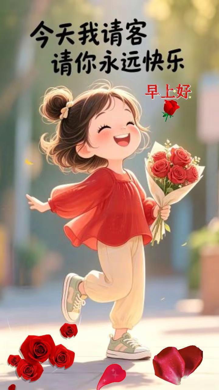 早上好。 每天都是限定款 今日份元气值拉满 每天都元气🈵🈵