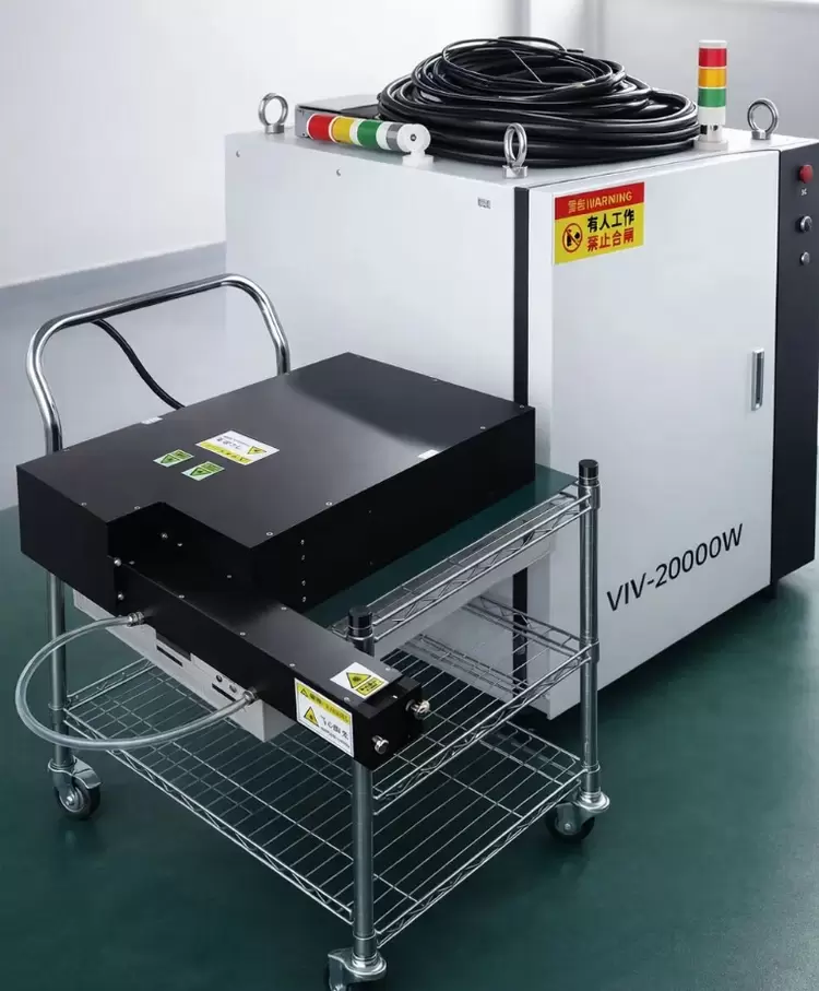 活力激光发布20KW面光斑半导体激光器，助力工业表面热处理升级