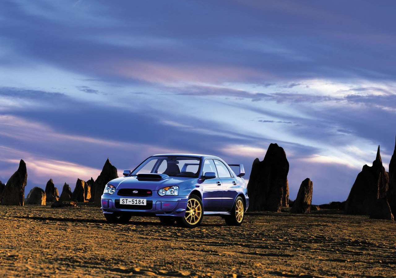 斯巴鲁翼豹   2004 Subaru Impreza WRX STIGD二代翼
