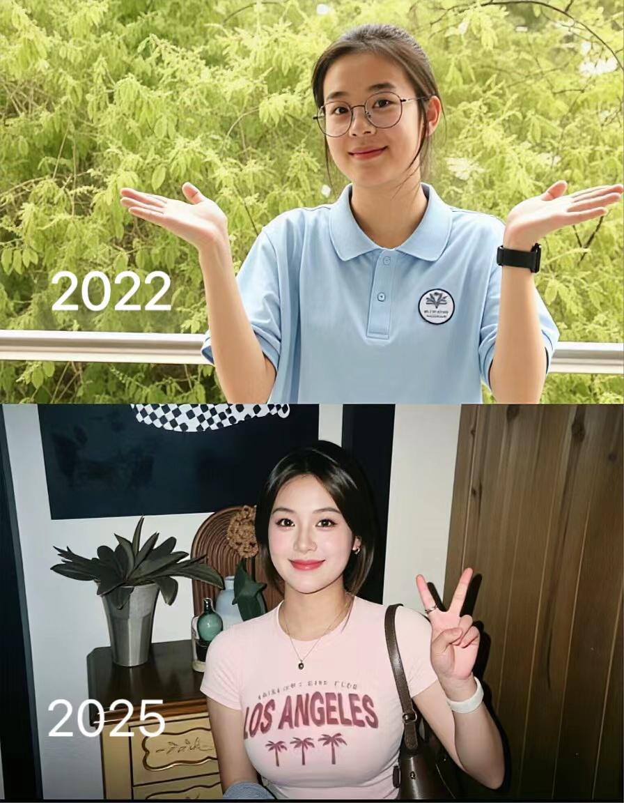 这三年她到底经历了什么？
变化也忒大了吧。