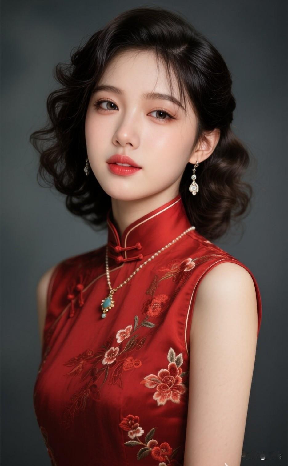 旗袍怎么样拍照有韵味