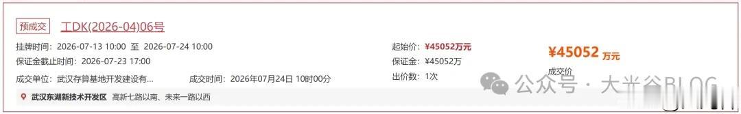 80 亿重大项目再拓地！武汉存算基地竞得光谷科学岛地块

近日，武汉存算基地开发