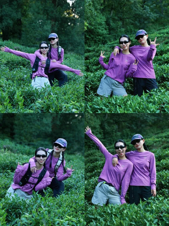 下次和好朋友徒步这样拍💕