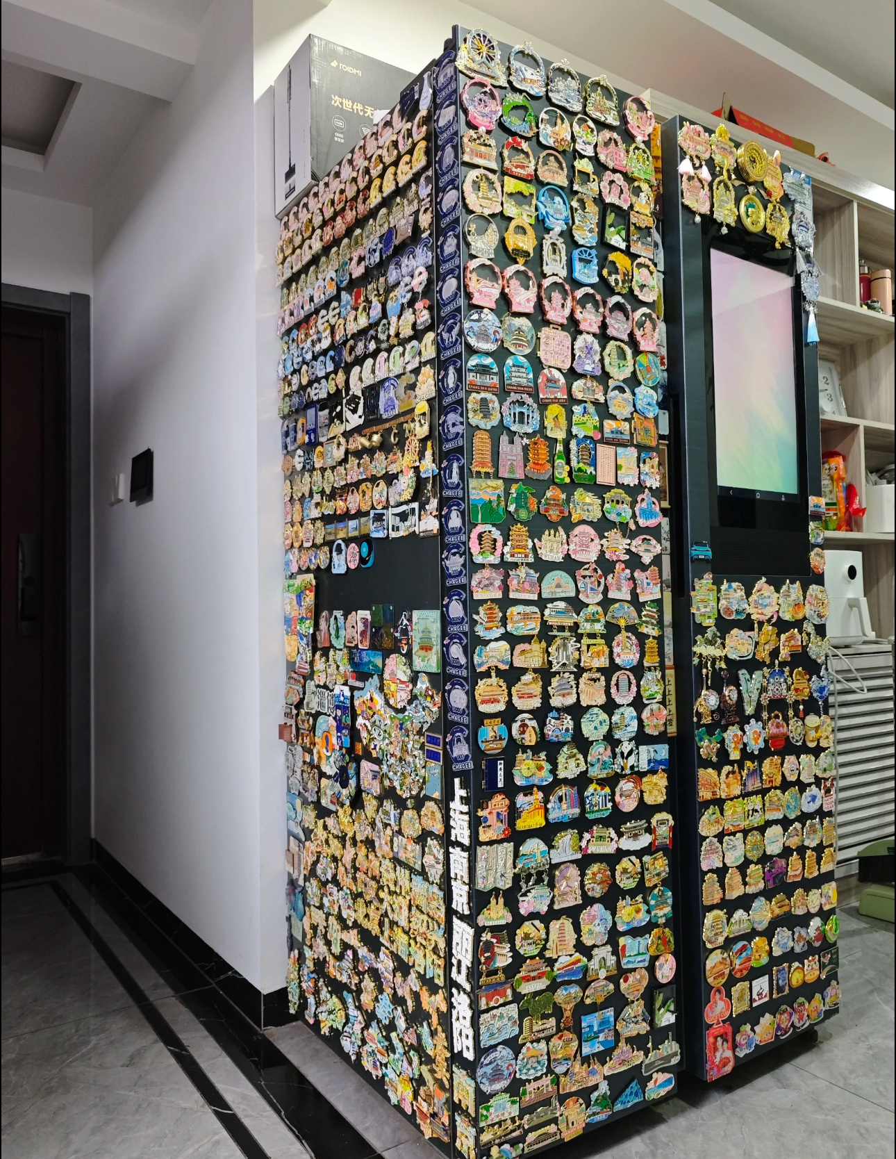 一个冰箱贴为何一年能卖14万件我第一次看到这么多冰箱贴我就很喜欢朋友来我家看的冰