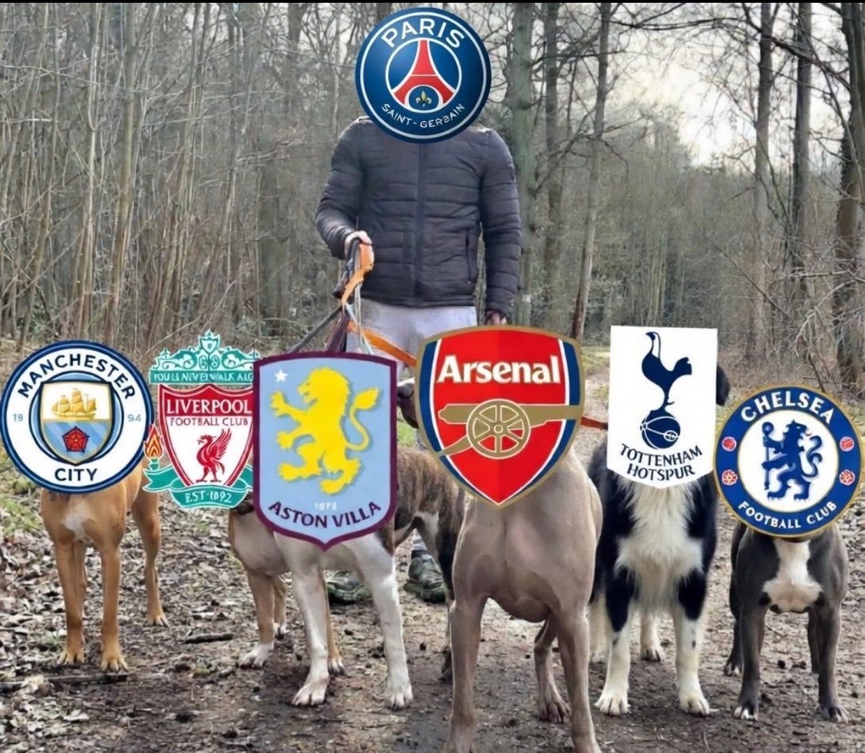 欧冠采用新赛制后，当英超球队遇到大巴黎