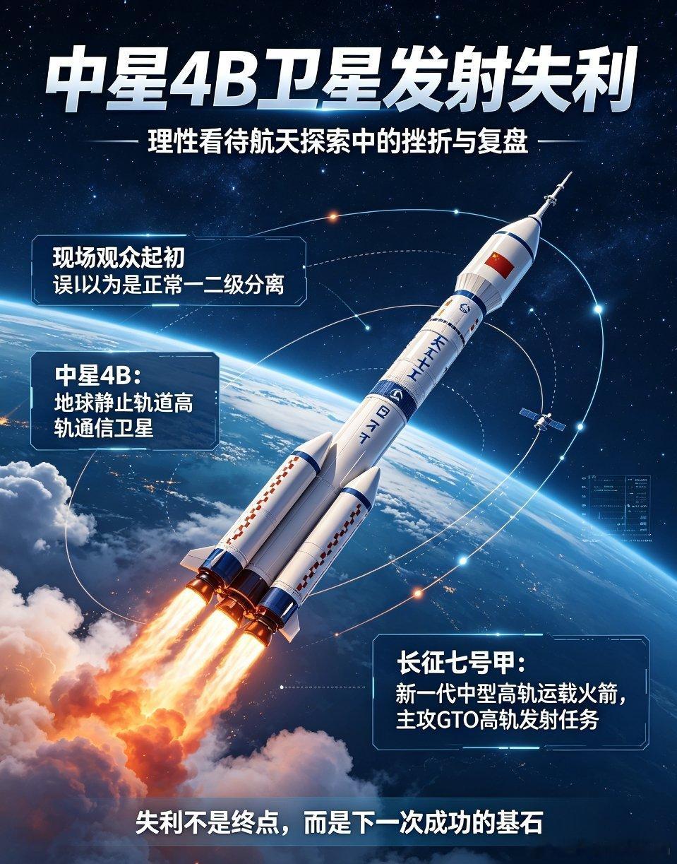 中星4B卫星发射失利在文昌发射现场，不少观众已经习惯了火箭发射圆满成功，面对升空