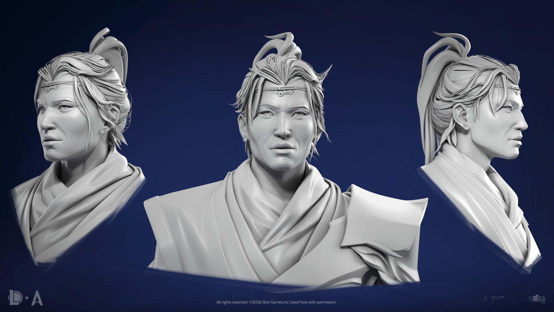 赵信&芸阿娜CG动画3D模型英雄联盟