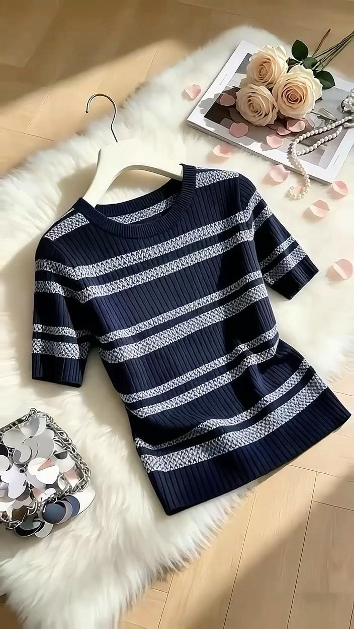 高级感穿搭 针织衫穿搭 洋气减龄