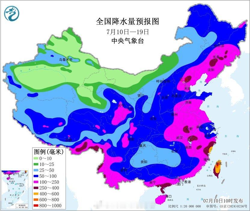 台风巴威 中央气象台：10-14日，受台风“巴威”影响，我国东部地区将有大范围强