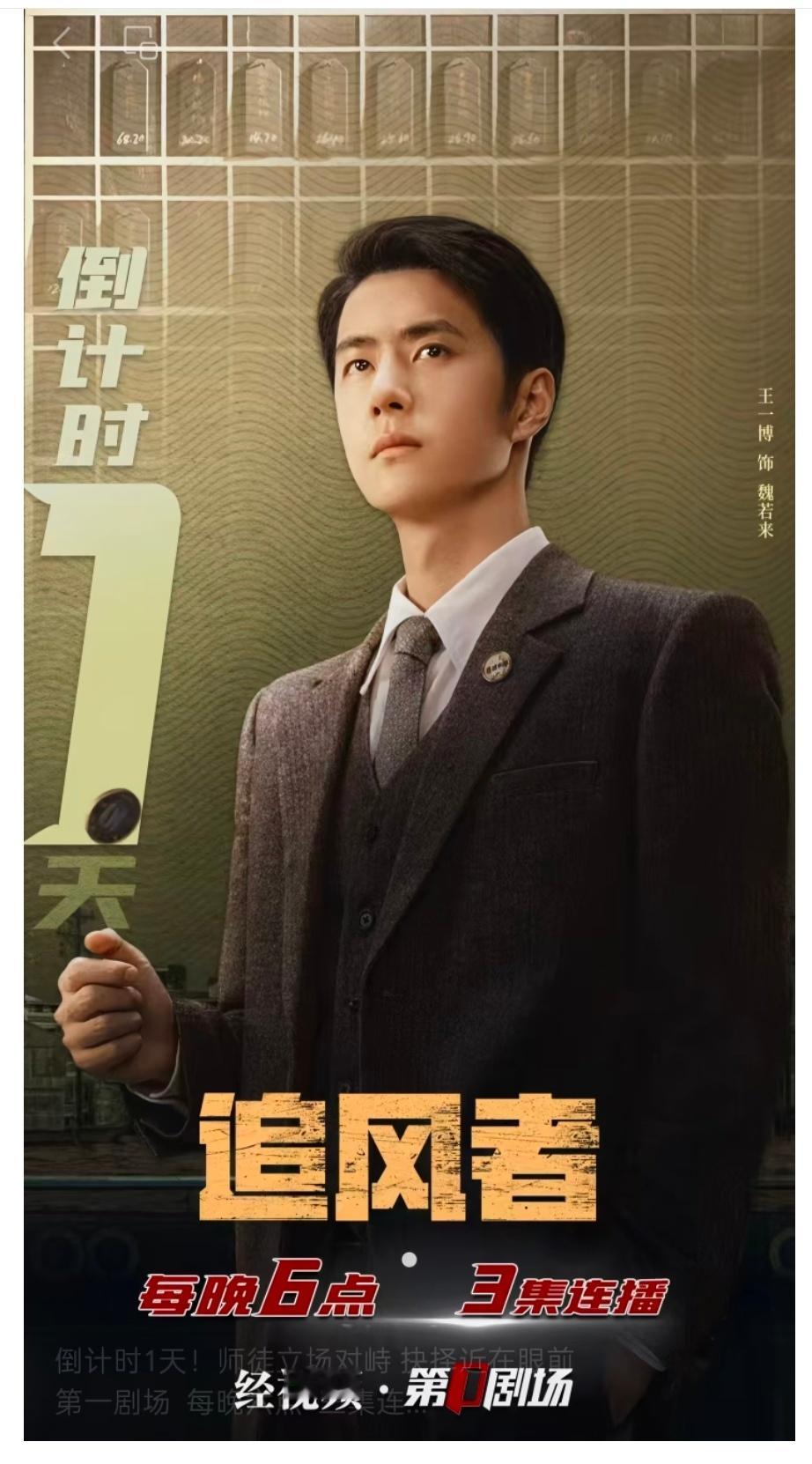 王一博 飞天奖王一博外耗型人格 报……王一博主演的革命历史题材金融谍战剧《追风者