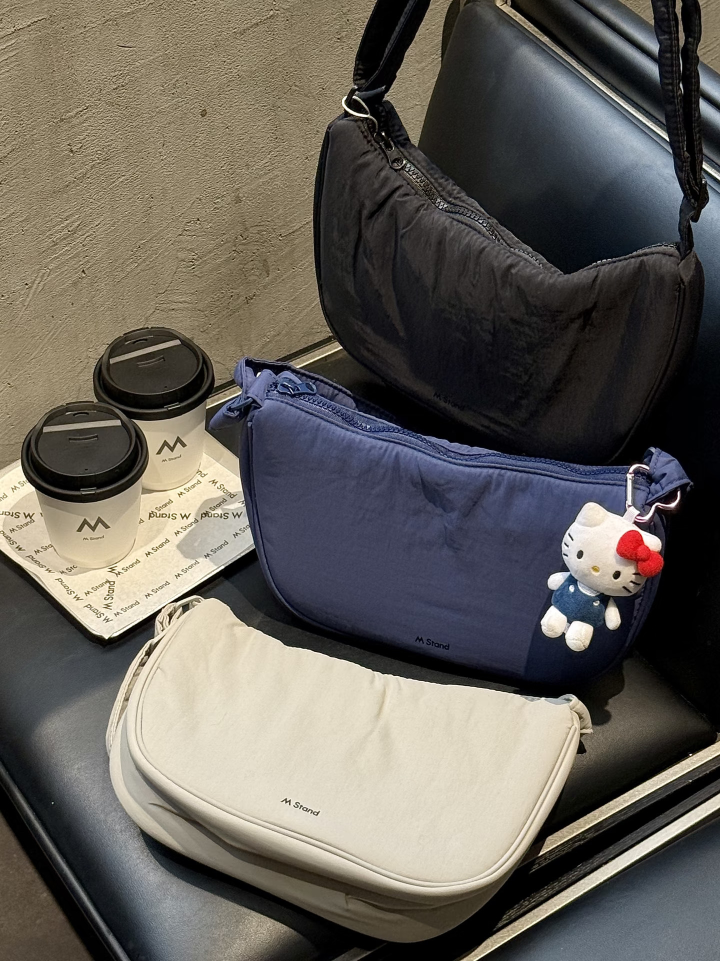 拿到了！！M Stand新包包！！！