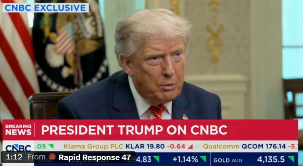 这下马斯克的脸恐怕都丢光了！7月3日特朗普跟CNBC主持人乔·克南说，他没给马斯