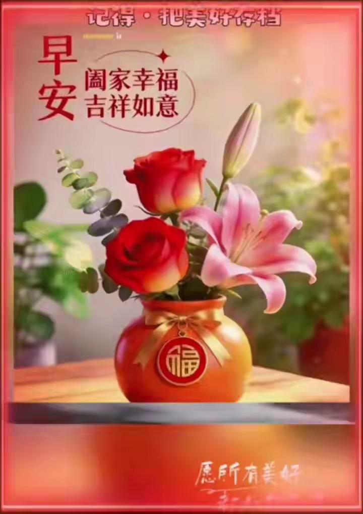 朝花夕拾杯中酒，平平安安就幸福[送自己一朵花][送自己一朵花][送自己一朵花][