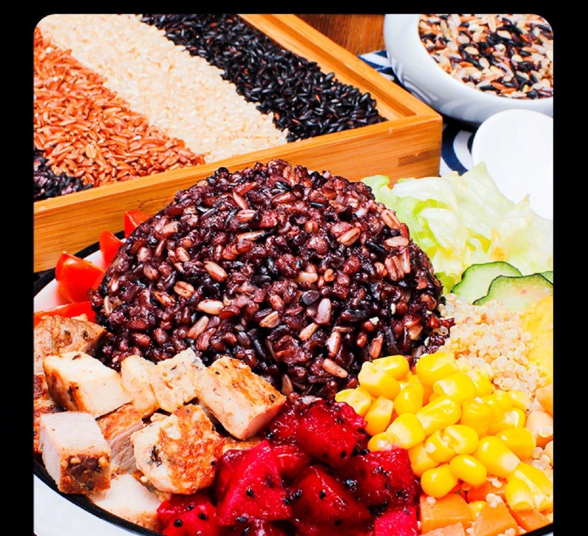 这个好物闭眼入﻿ 1、专家精心搭配，均衡饮食，补充流失的营养2、十色米甄选品质原