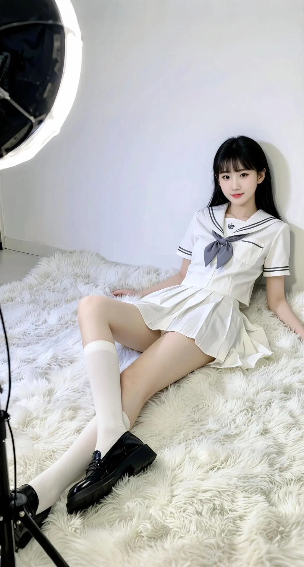 AI扩图 AI日系制服照 ai创作