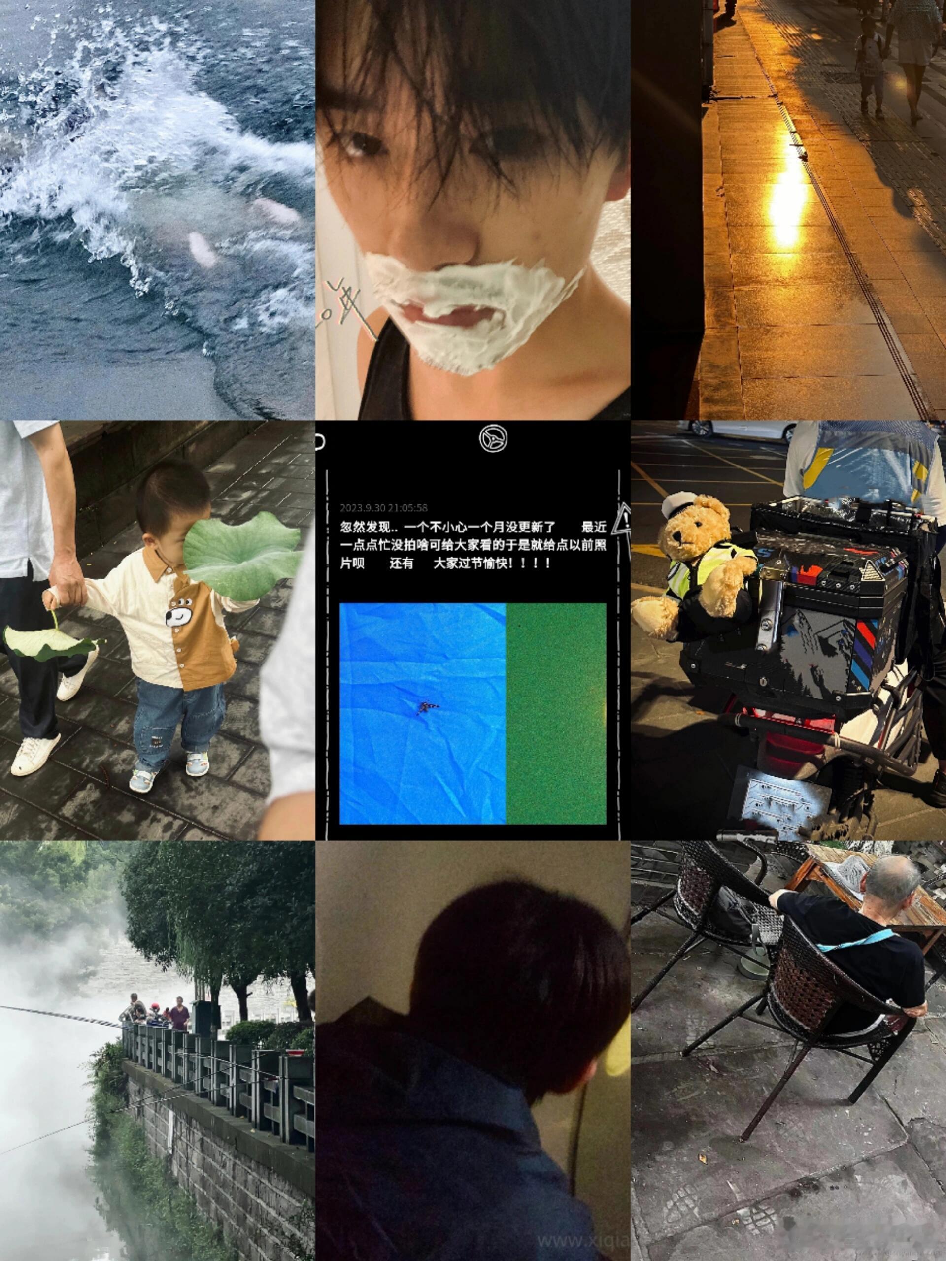 易烊千玺vlog就是淡淡的温柔感，看着就让人觉得舒心，仿佛能被这种色调包裹住，瞬