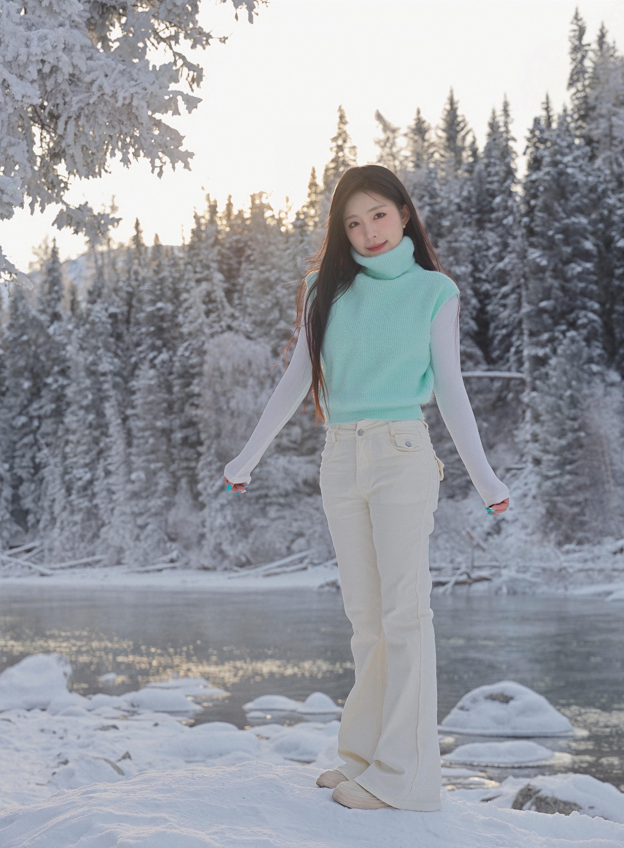 喀纳斯的冬天  是童话本身