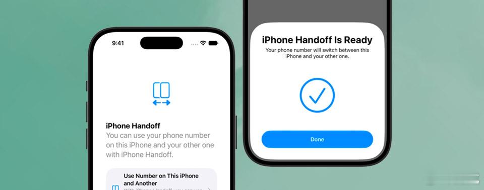 这次的iOS 27加了个实用新功能，叫iPhone Handoff，可以双机一号