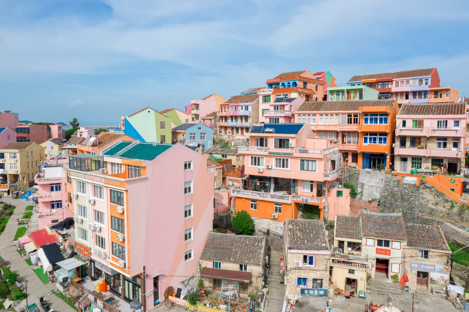 浙江温岭的彩色房子你们去过吗