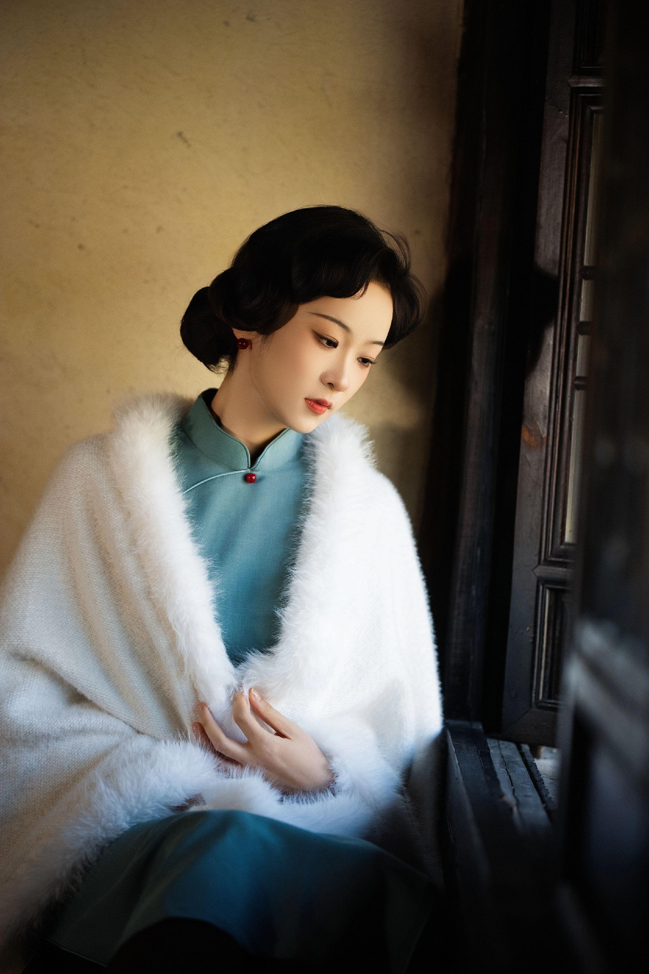 乌镇旧居｜复原旗袍。江南水乡藏着的姑娘，民国风旗袍写真 老宅故事