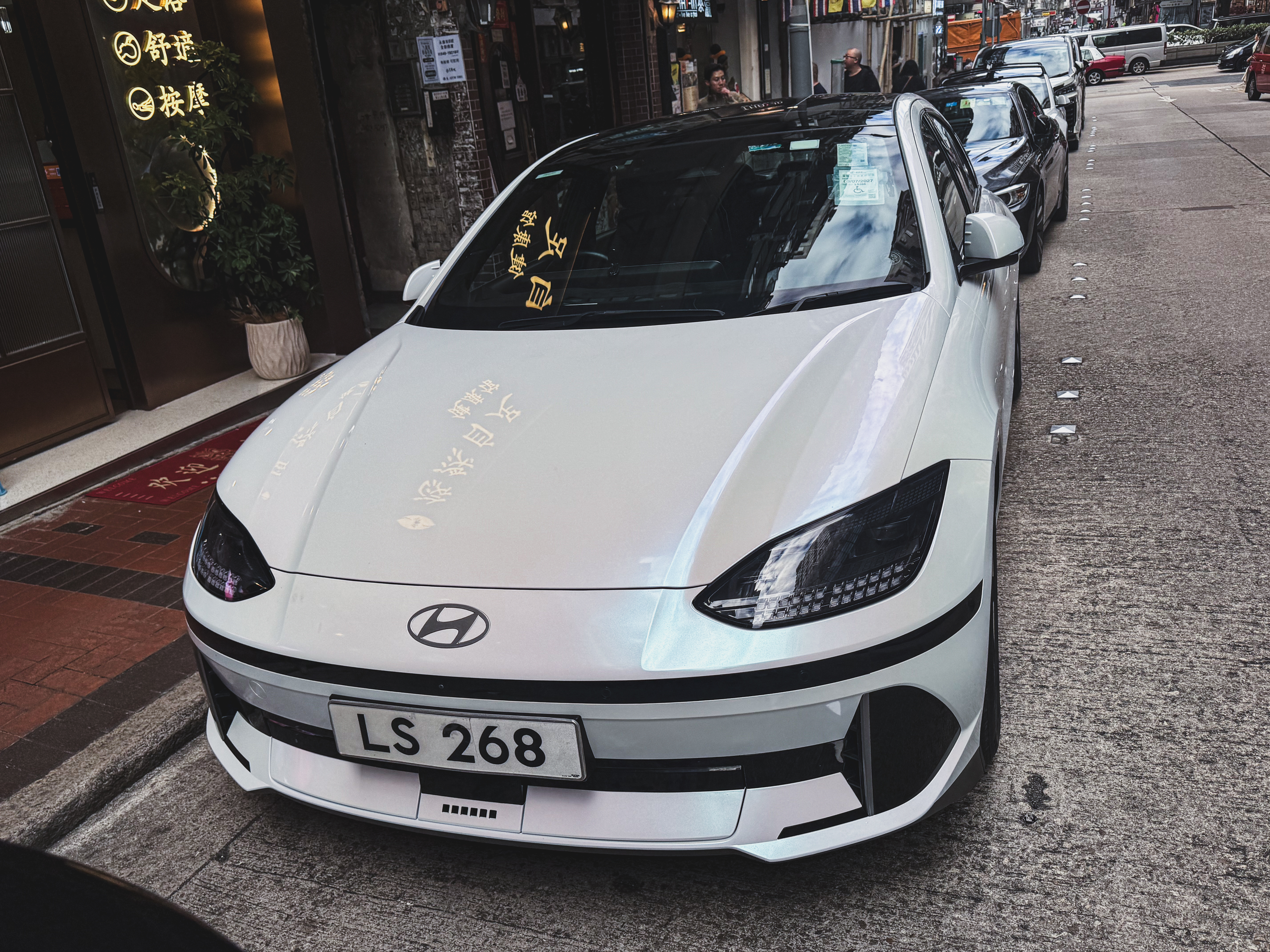 现代IONIQ 6 每次看到它，真的觉得好像“海豚🐬”这是现代汽车旗下IONI