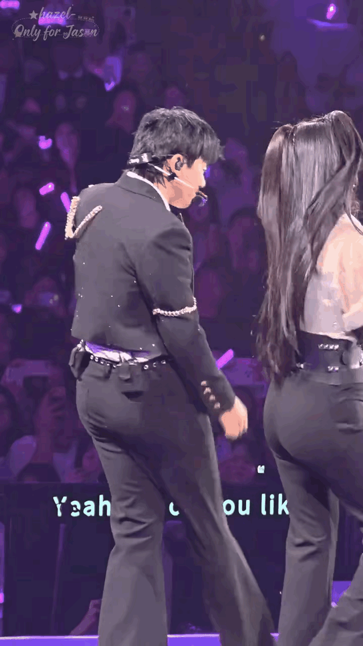 张杰和谢娜一个跨年晚会，他俩屁股？ 