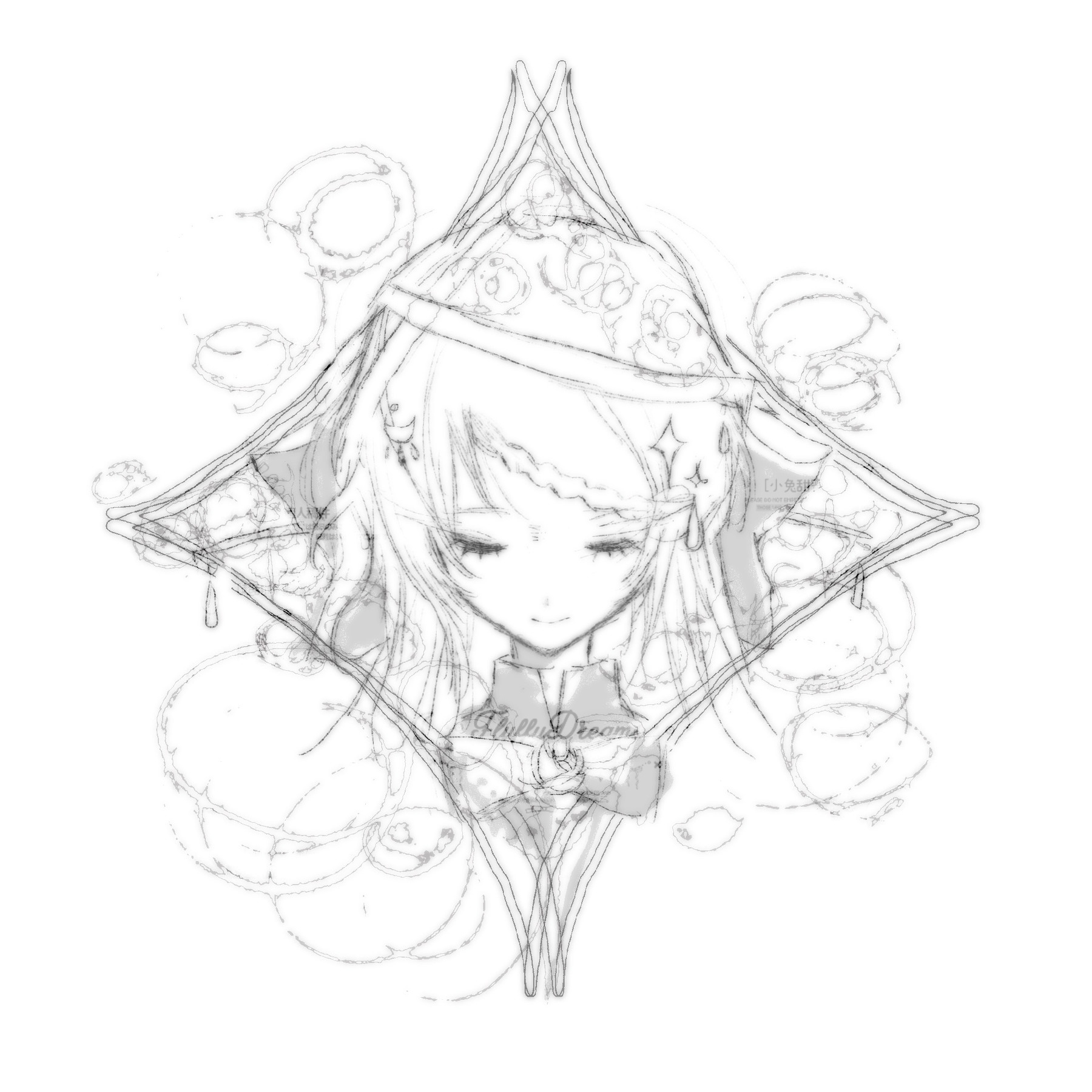 oc //Intertwining Mirror Realms 网页链接是这张画