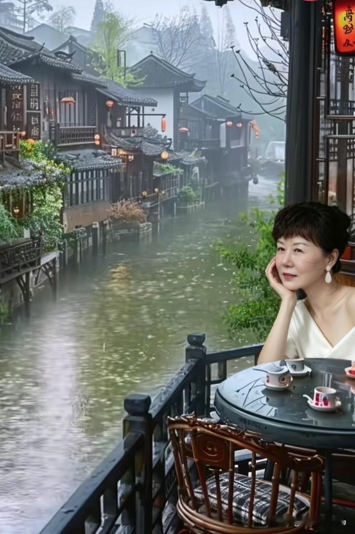 《晨雨寄怀》

文/识途的黑马
 
清晨微雨洒落阶前，暑气消退南风柔软而凉爽。清