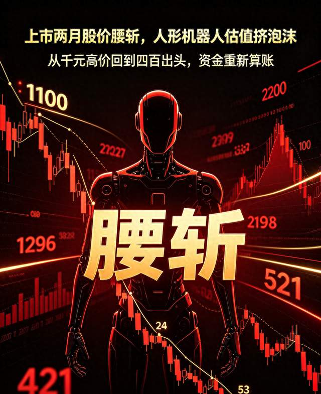 上市两月股价腰斩，人形机器人估值挤泡沫